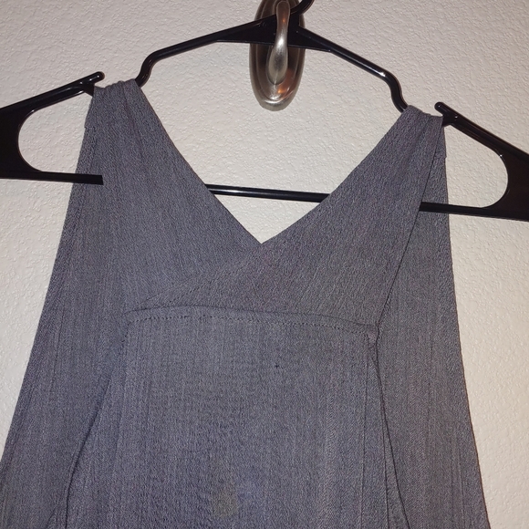 Lucy love gray planet Jumpsuit Nwt medium buttons - Picture 9 of 9